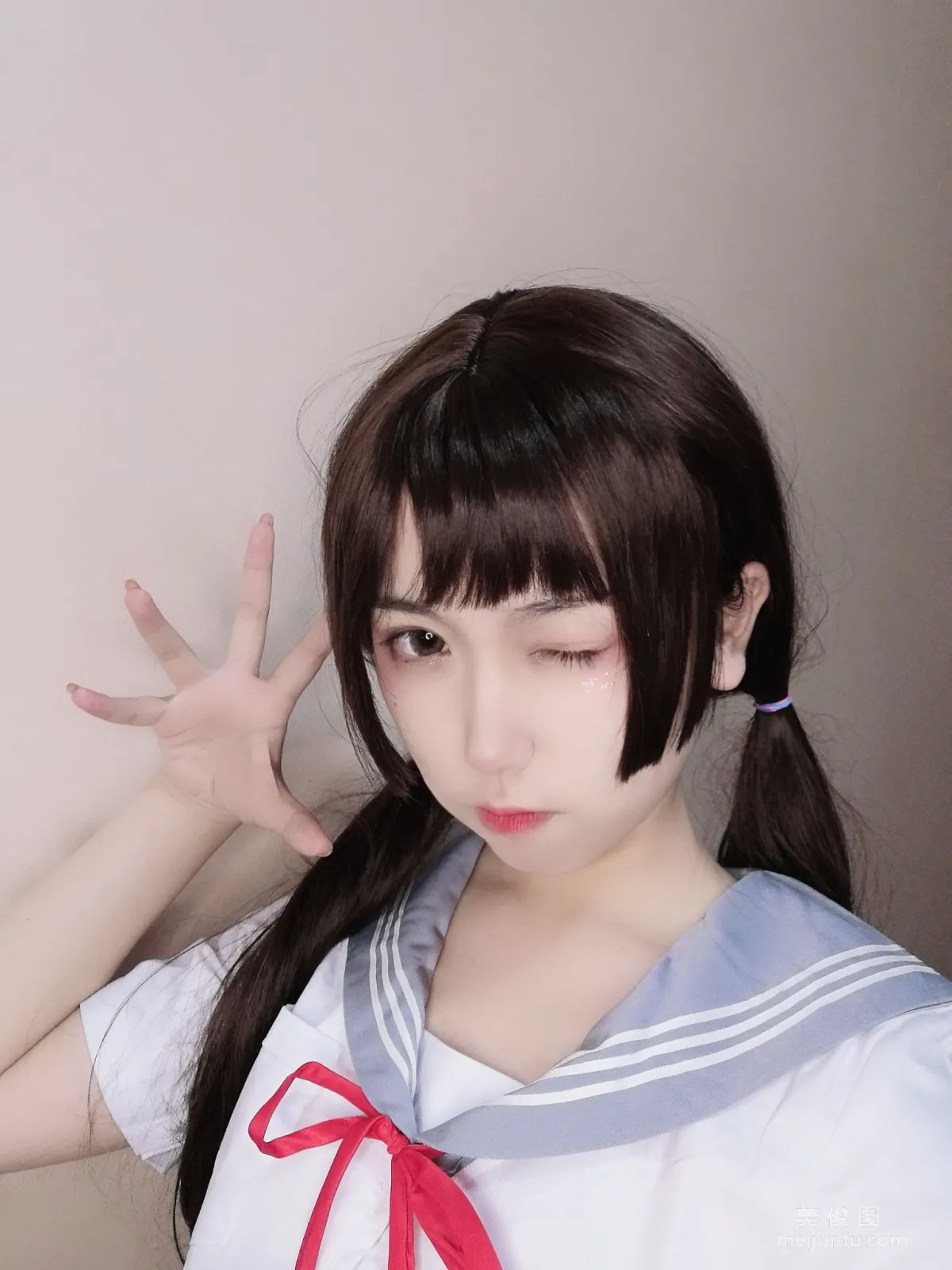 [Cosplay] 芋圆侑子SJ_ - 白丝jk2