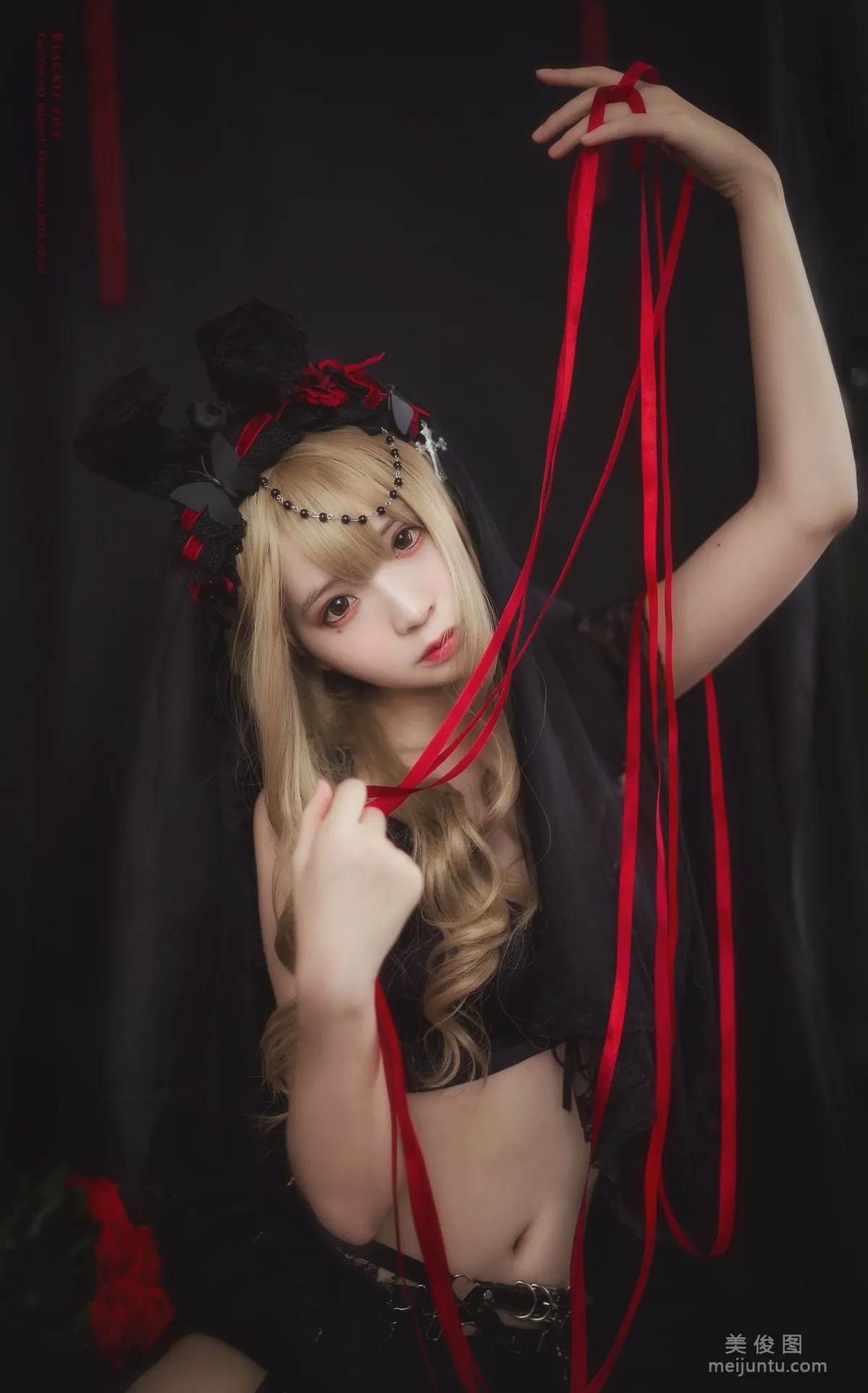 [Cosplay] 瘋貓ss - 黑色玫瑰 13