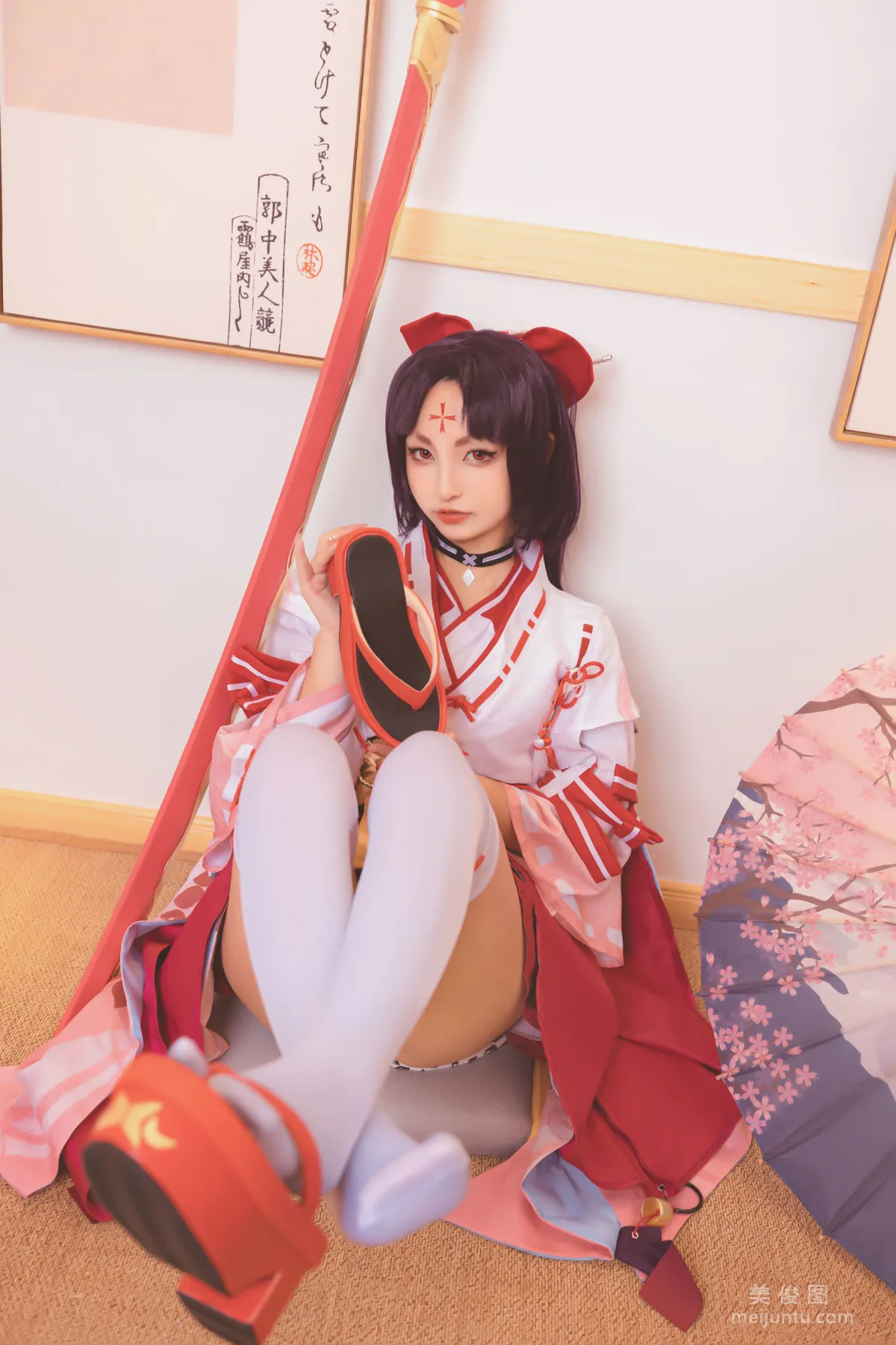 [Cosplay] 神楽坂真冬 《刀ノ語》 写真集55
