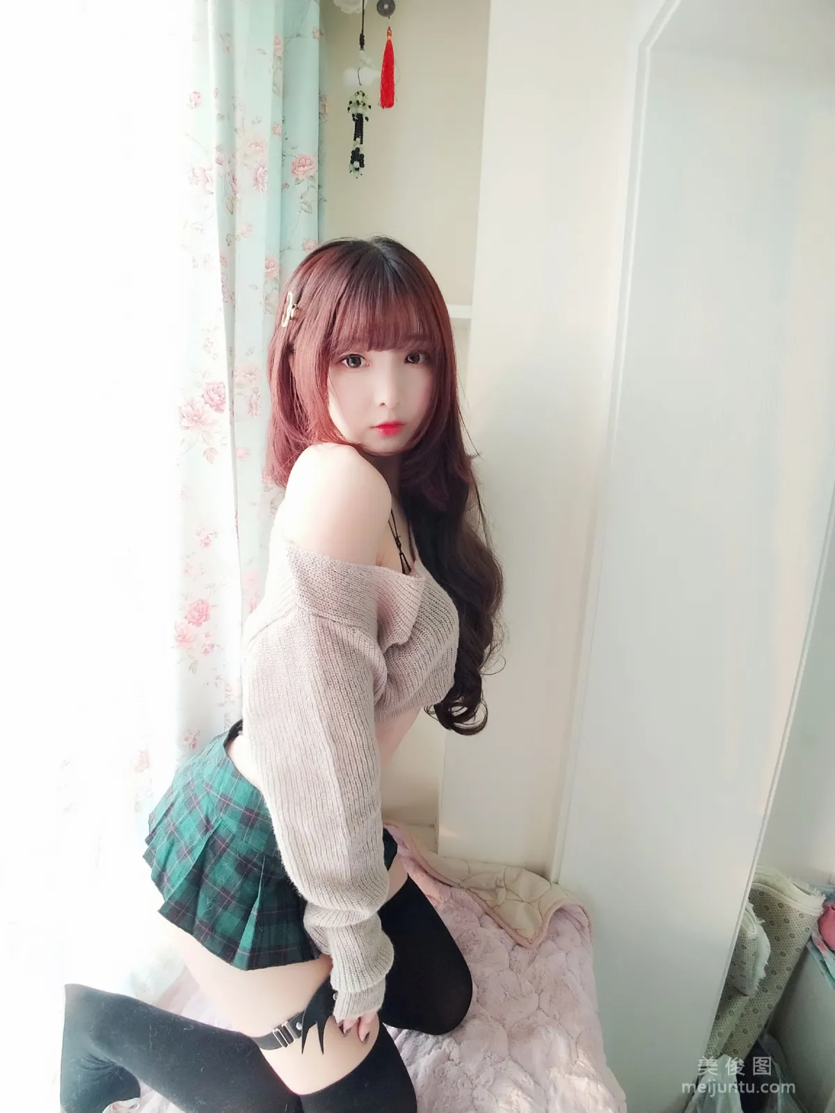 [Cosplay] 2D Beauty Guchuan kagura, Sexy Sweater photo 18