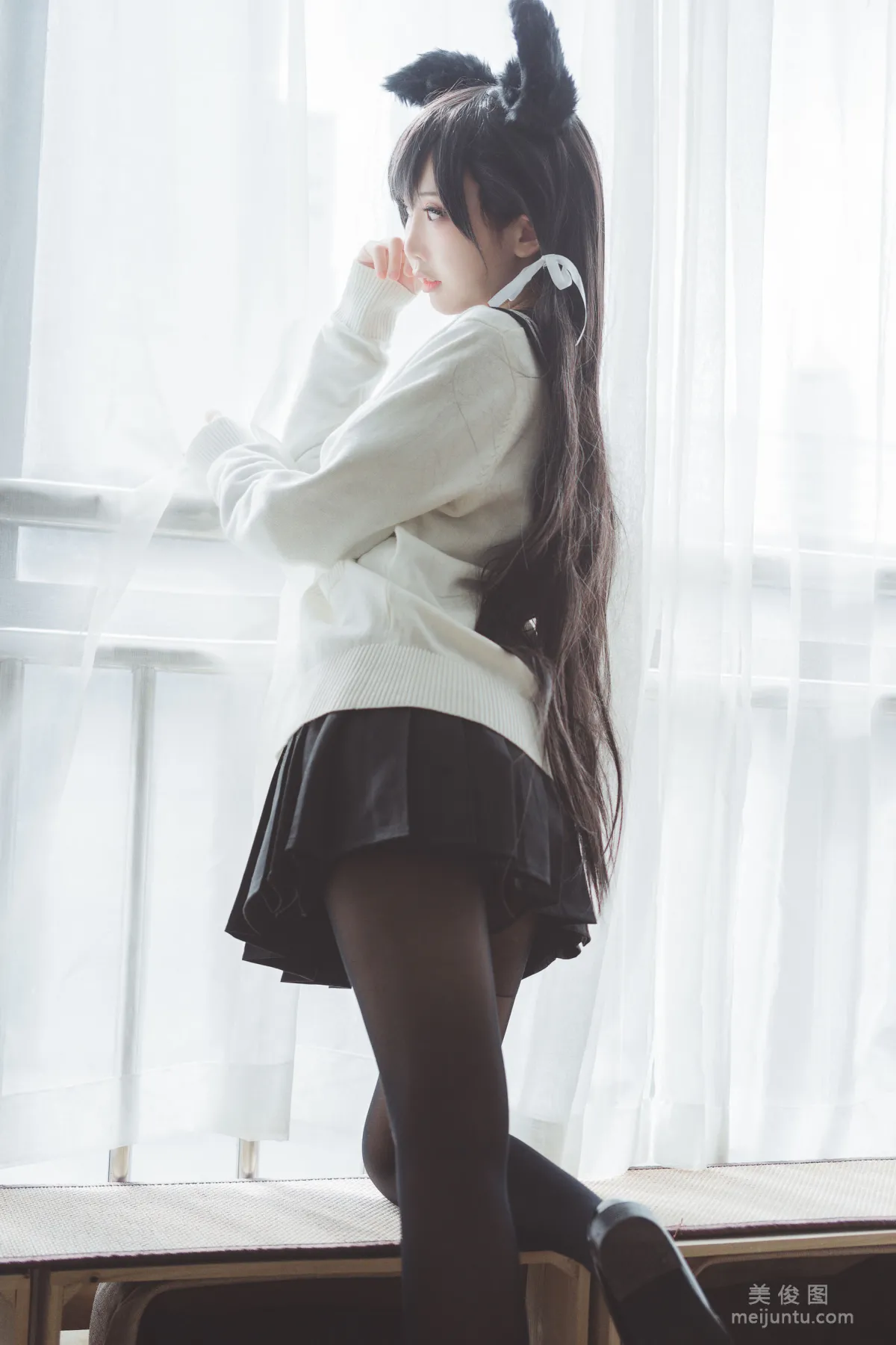 [Cosplay Photos] Cute Popular Coser Mianbing Xianer - Uniform Atago photo 10