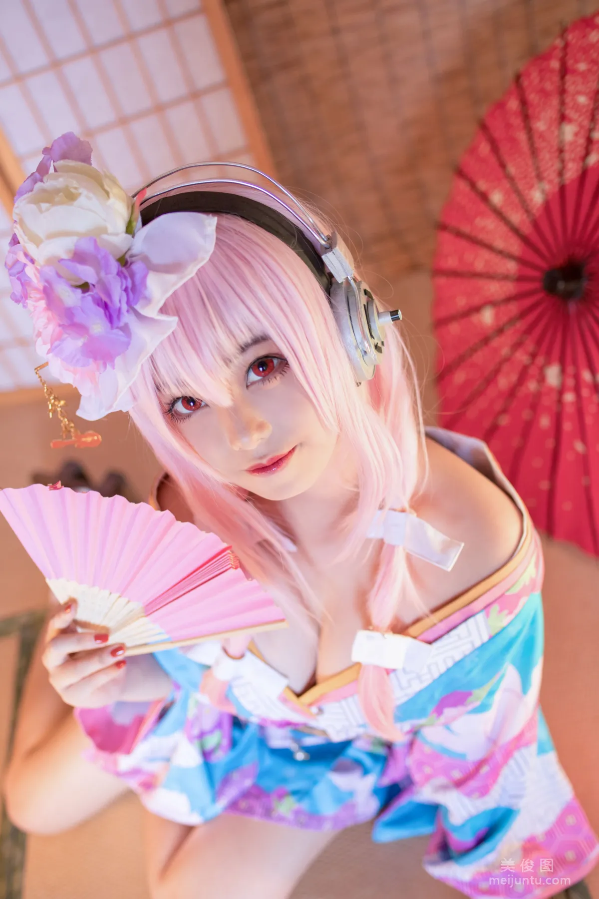 [Cosplay] Mizhi Maoqiu - Sony Girl Kimono Photo Set photo 2