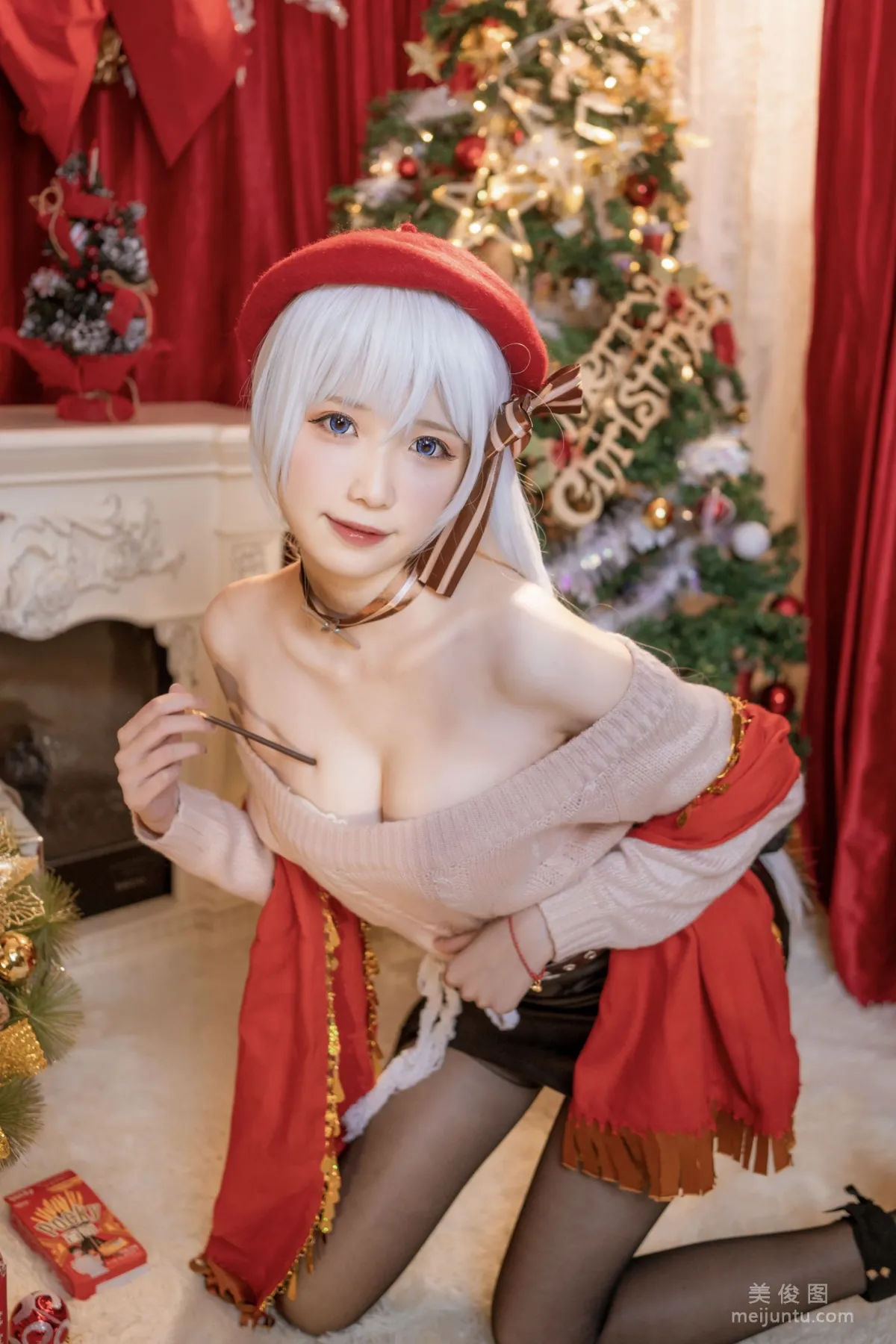 [Cosplay] Zhajiang Mumu - Belfast Maid's Shopping Day photo 14