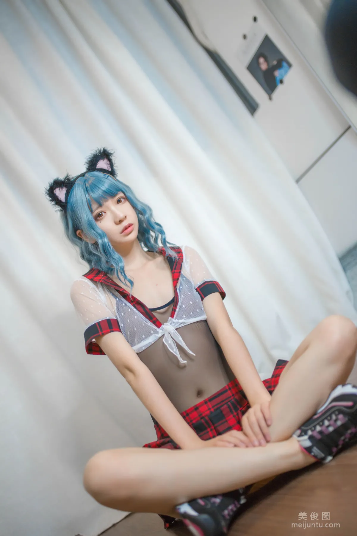 [Cosplay] 疯猫ss - 蓝发 写真集10