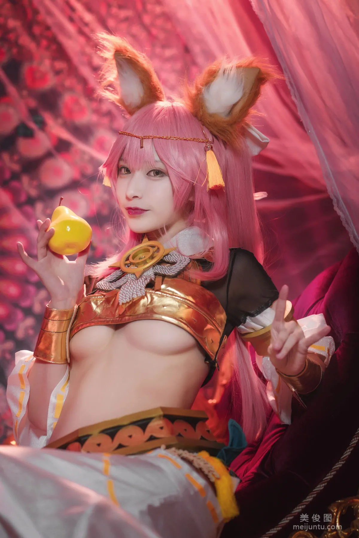 [Cosplay] Tieban Shaogui Wu w - Tamamo no Mae Mythology Photo Set photo 16