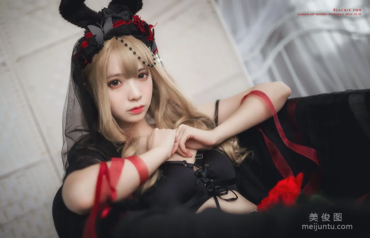 [Cosplay] 瘋貓ss - 黑色玫瑰 5