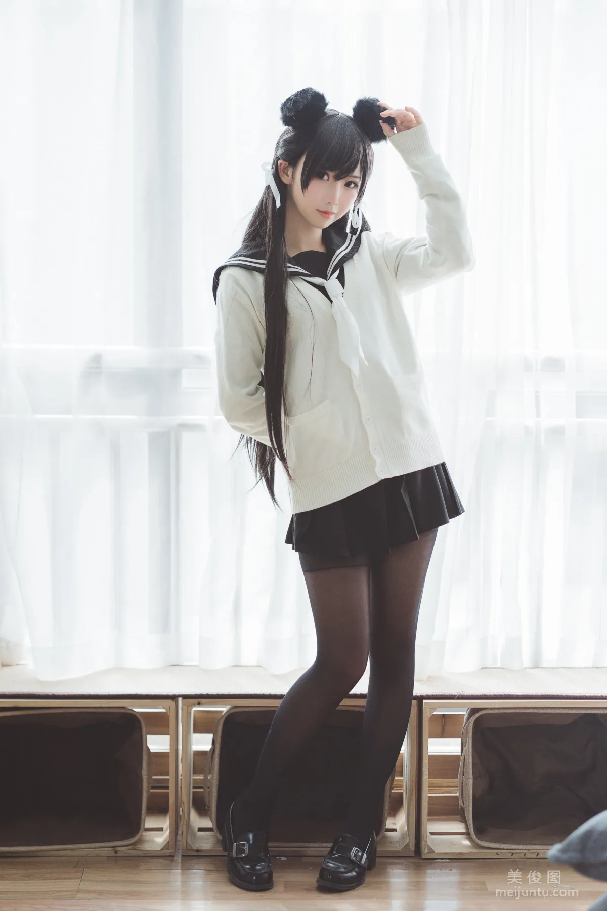 [Cosplay Photos] Cute Popular Coser Mianbing Xianer - Uniform Atago photo 11