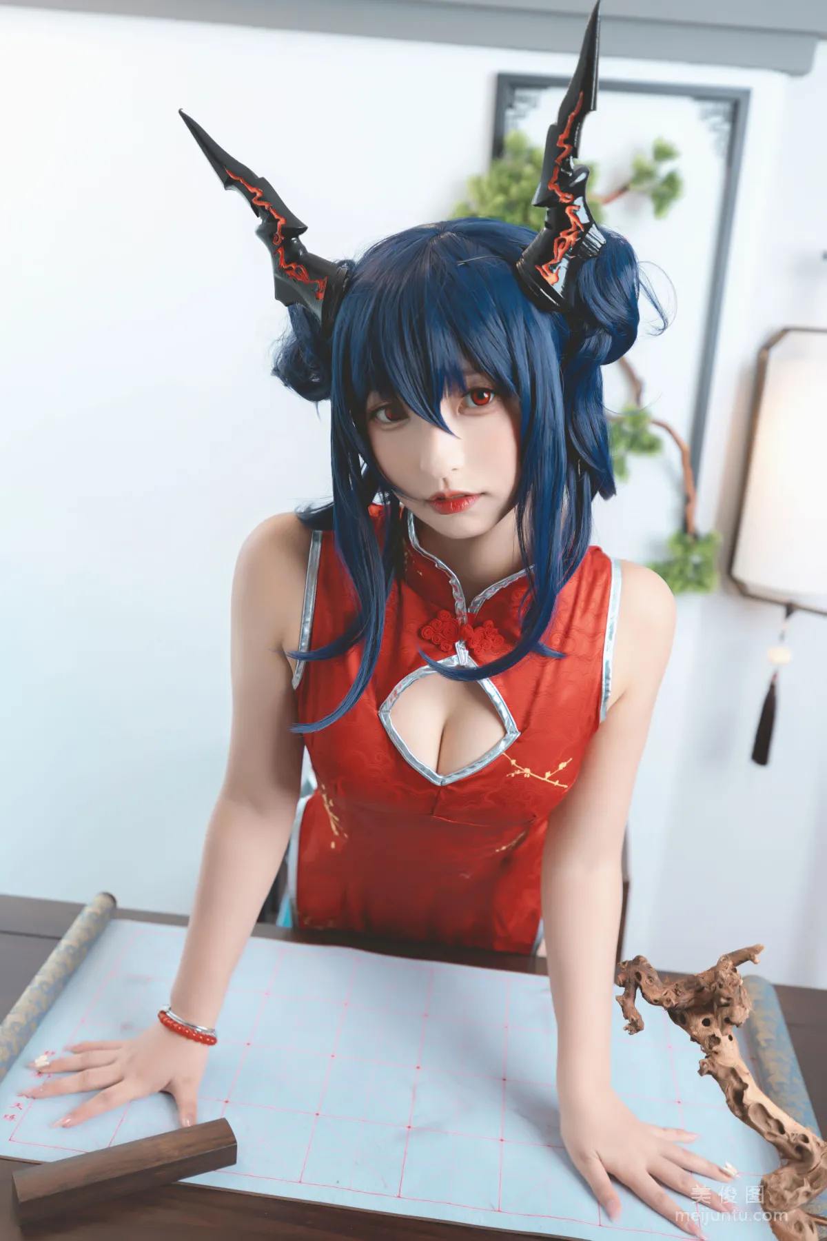 [Cosplay] Shenle Banzhen Dong, Qipao Witch Photo Set photo 19