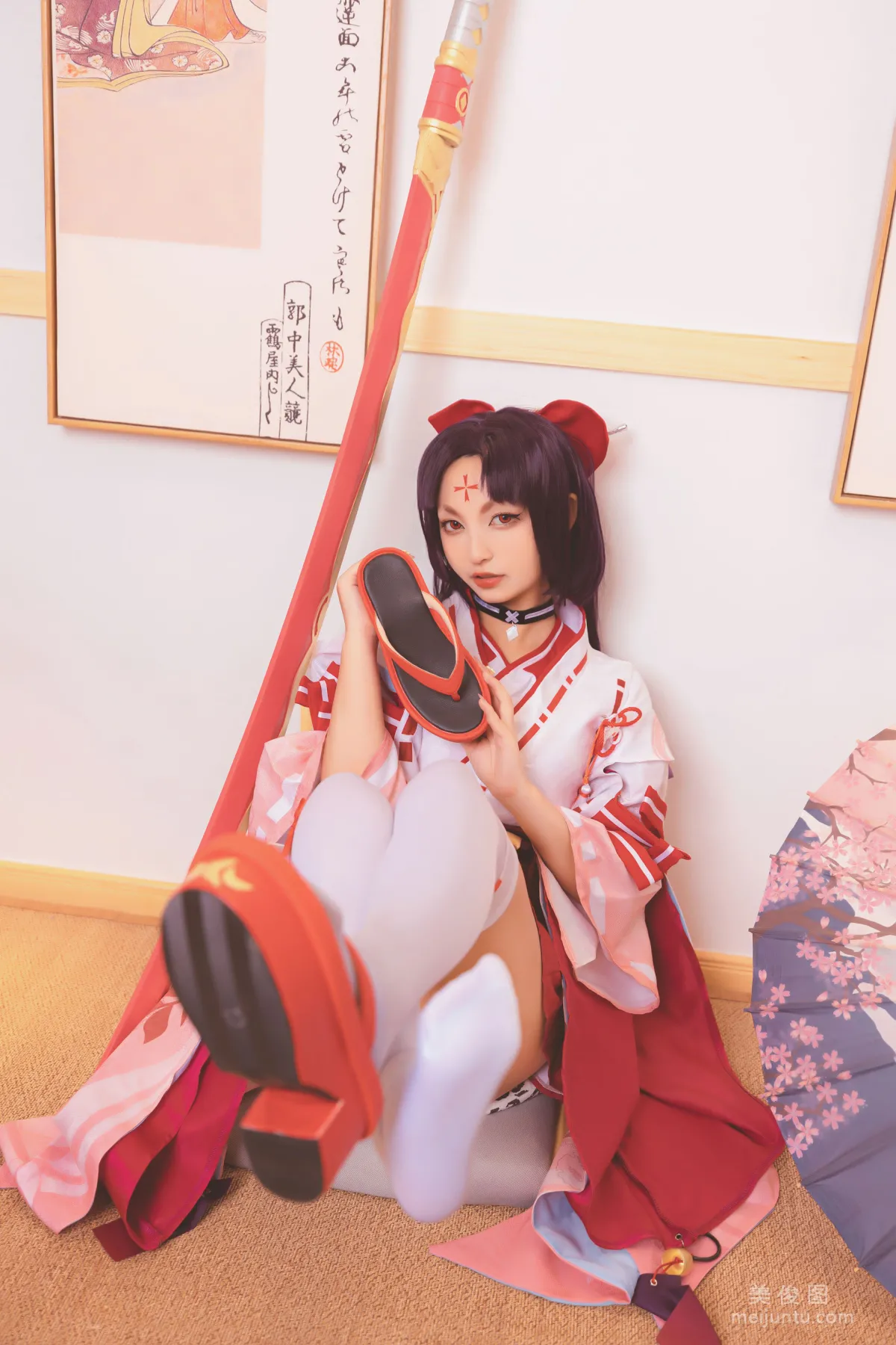[Cosplay] 神楽坂真冬 《刀ノ語》 写真集54