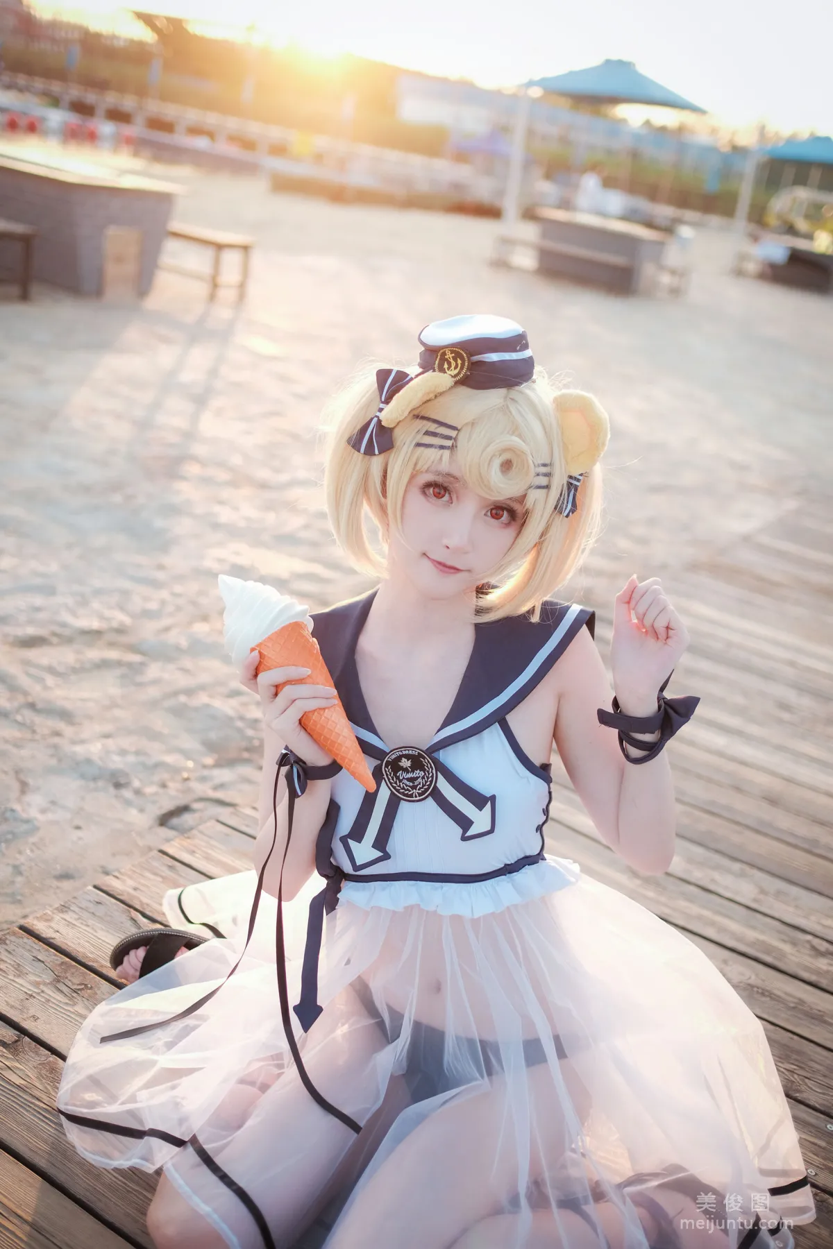 [Cosplay写真] 萌宠博主yui金鱼 - 古米泳装10