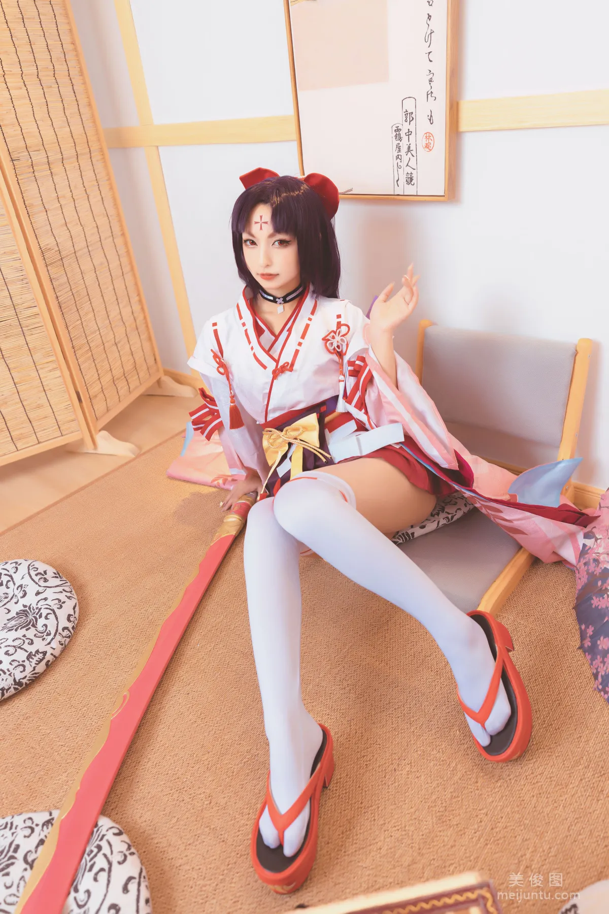 [Cosplay] 神楽坂真冬 《刀ノ語》 写真集19