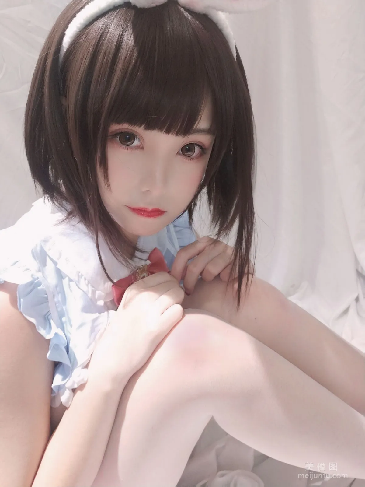 [Cosplay] Cute Girl Mizhi Maoqiu - Little White Rabbit Selfie photo 20