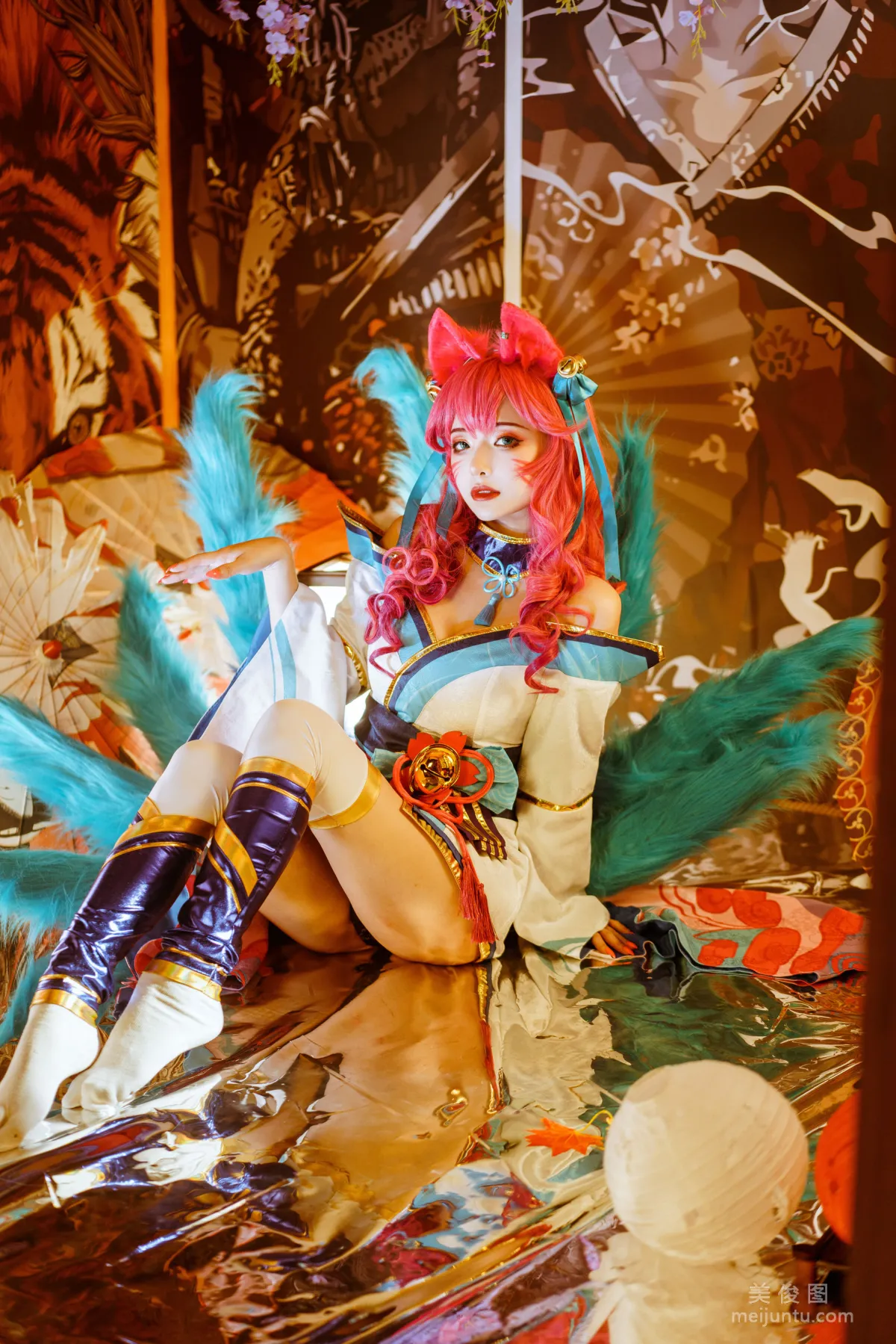[Cosplay Photos] Anime Blogger Wenmei - Ahri photo 5