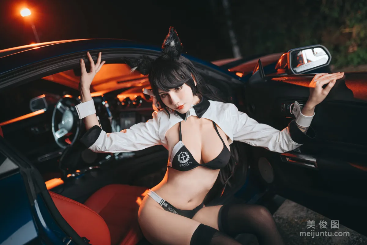 [Cosplay] 動漫博主一隻冉呐 - 愛宕賽車 寫真集 15