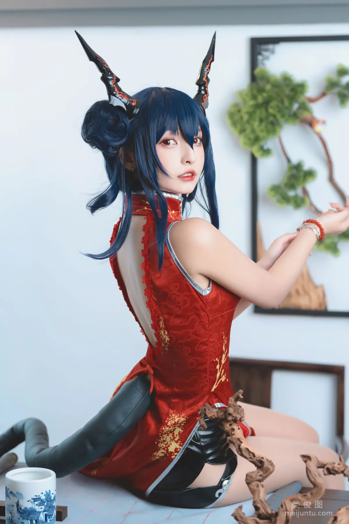 [Cosplay] Shenle Banzhen Dong, Qipao Witch Photo Set photo 16