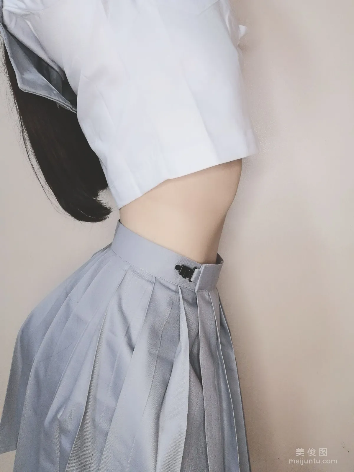 [Cosplay] 芋圓侑子SJ_ - 白絲jk 18