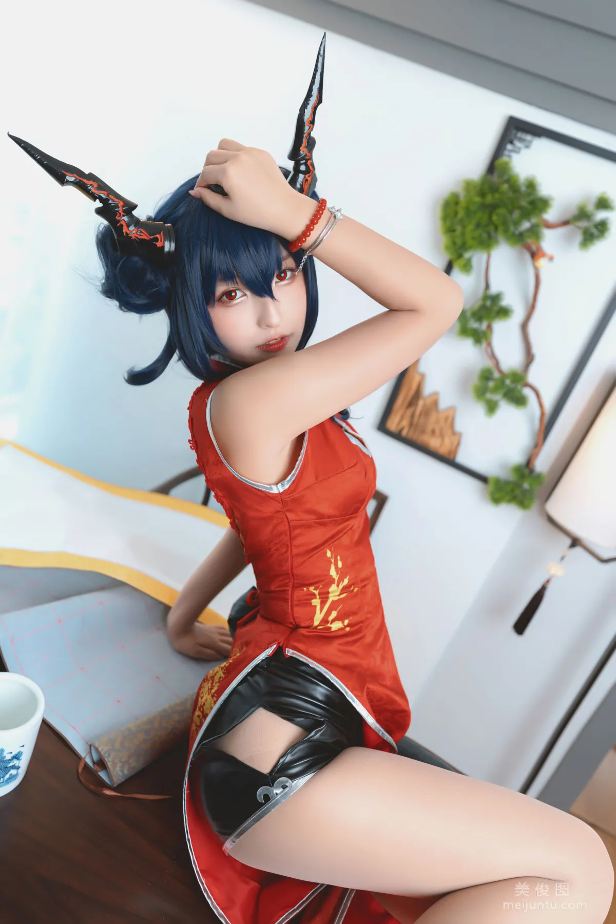 [Cosplay] Shenle Banzhen Dong, Qipao Witch Photo Set photo 23