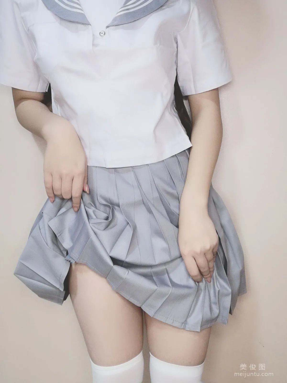 [Cosplay] 芋圓侑子SJ_ - 白絲jk 20