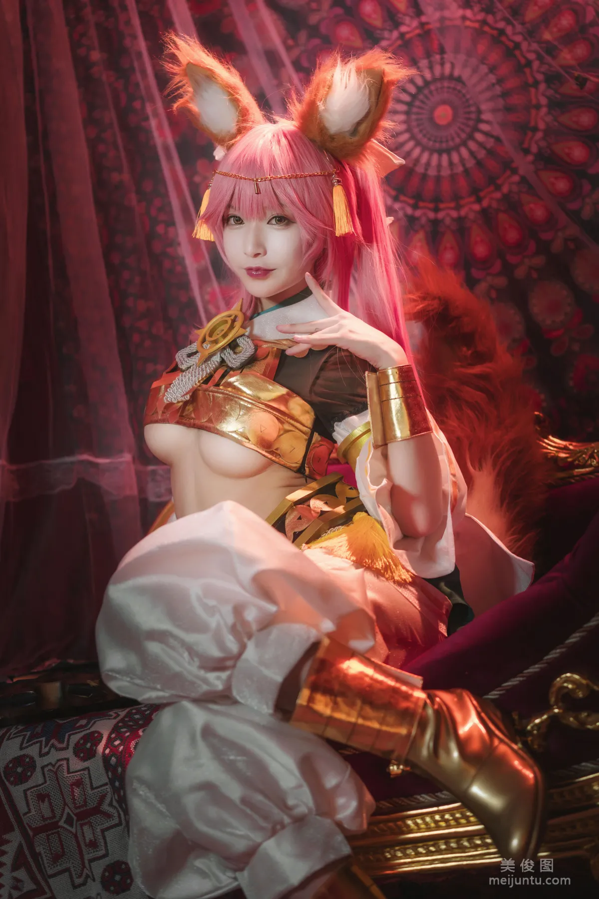 [Cosplay] Tieban Shaogui Wu w - Tamamo no Mae Mythology Photo Set photo 3