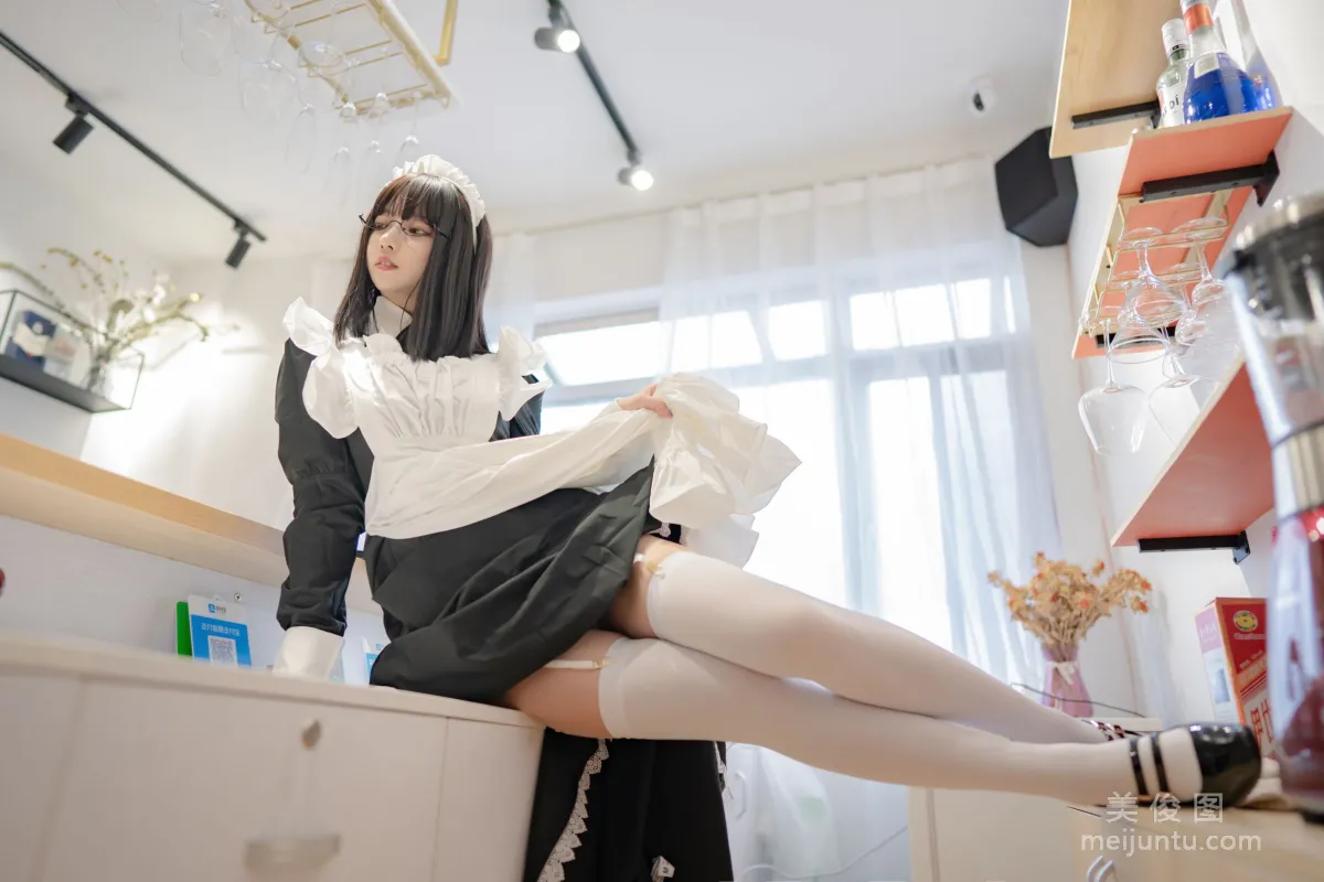 [Cosplay] Mixianxian sama - Maid Long Skirt Photo Set photo 19