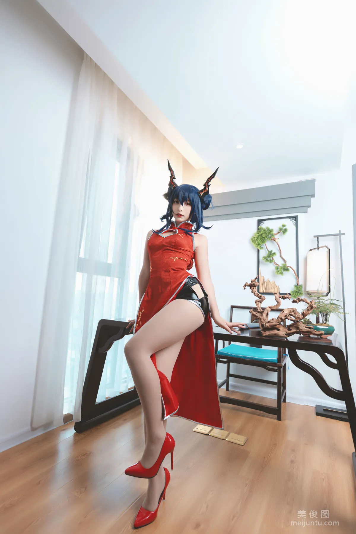 [Cosplay] Shenle Banzhen Dong, Qipao Witch Photo Set photo 17