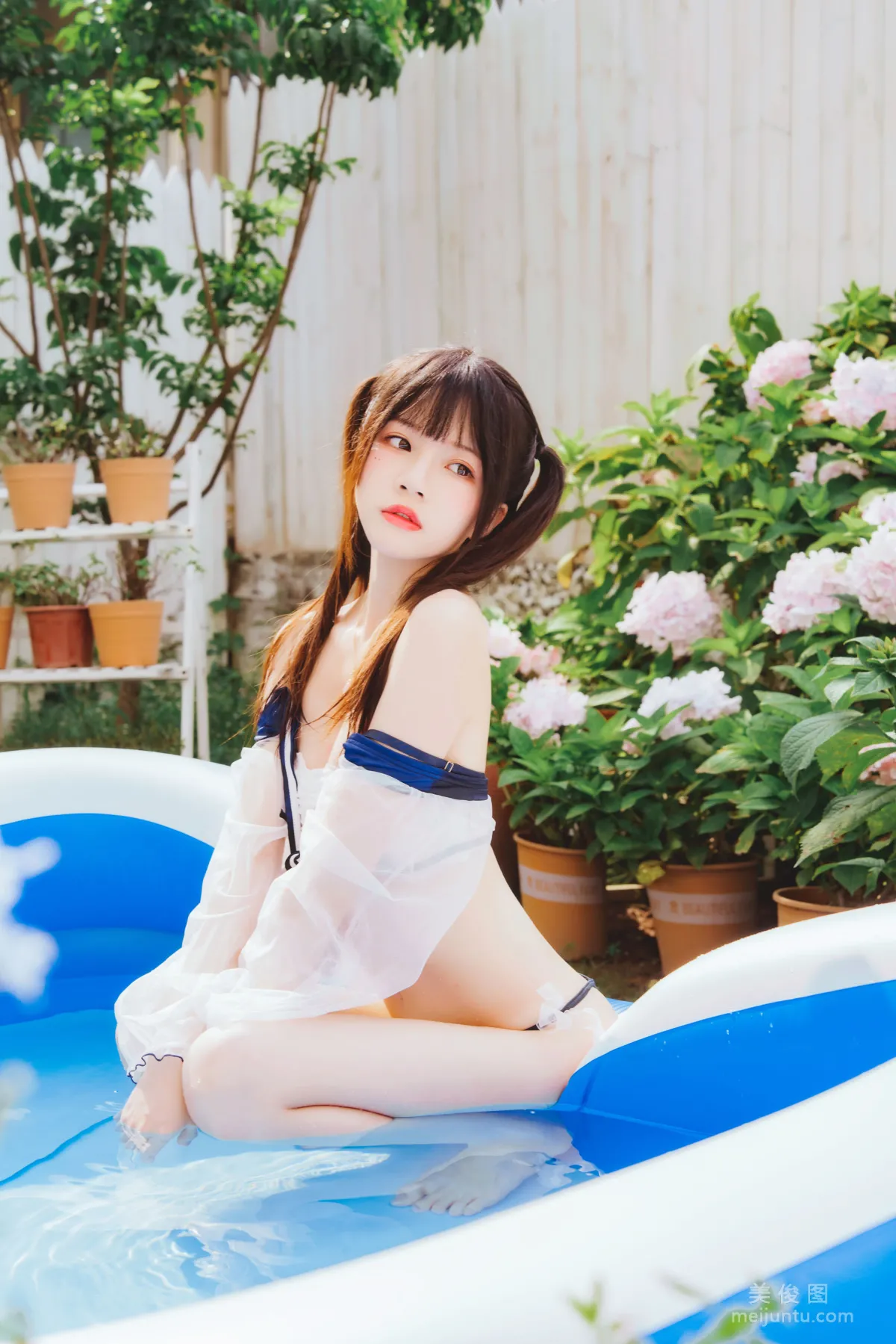 [Cosplay] 桜桃喵 - 无尽夏 写真集57