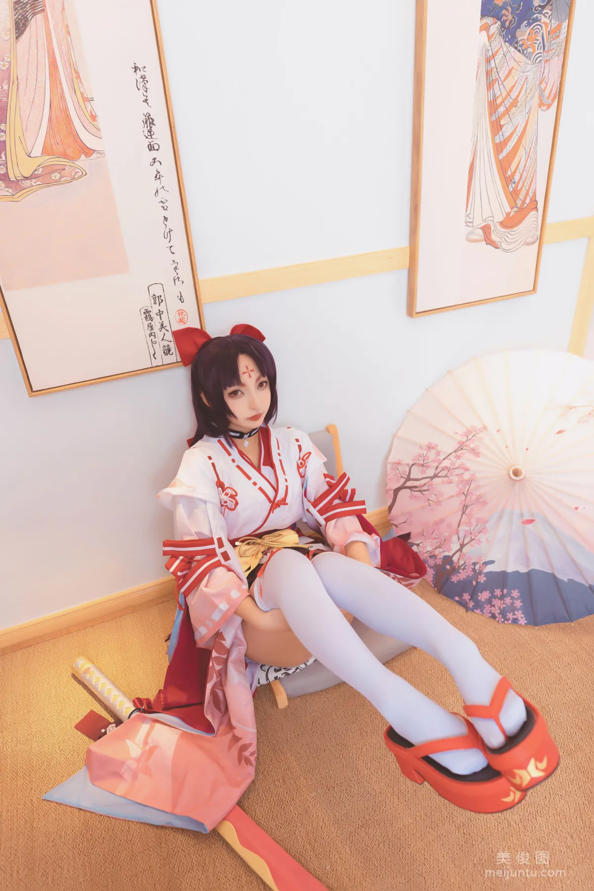 [Cosplay] 神楽坂真冬 《刀ノ語》 写真集21