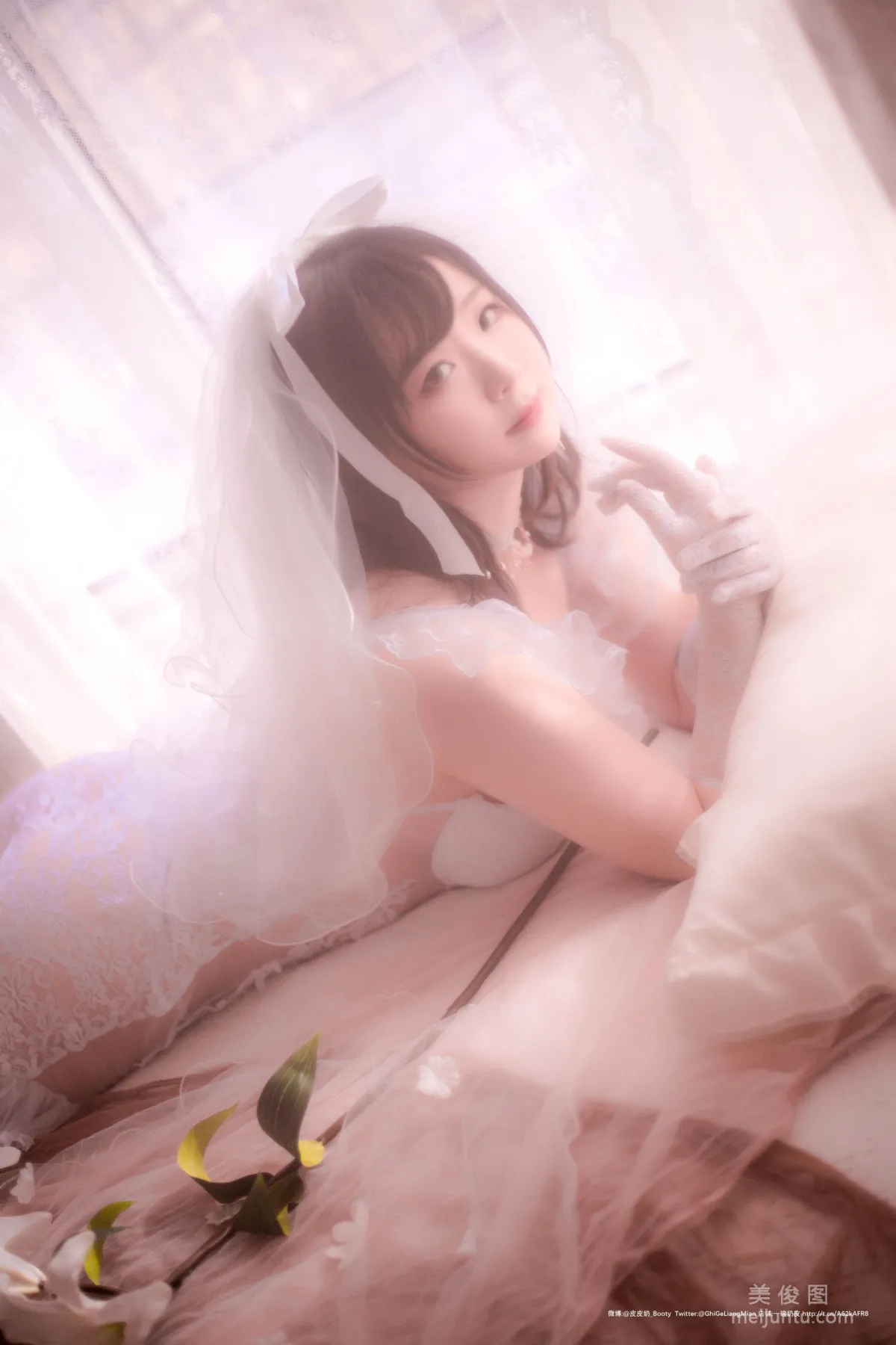 [Cosplay] Pipi Naike Keai Lela, Hazy Wedding Dress photo 43
