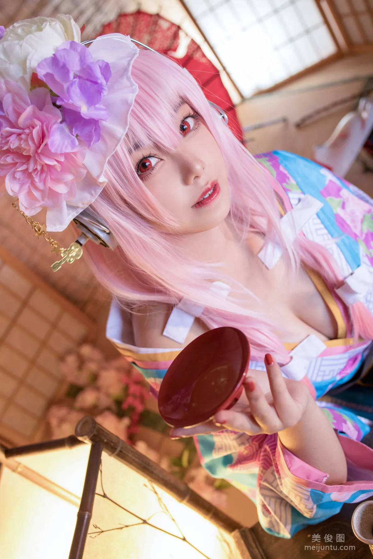 [Cosplay] 蜜汁猫裘 - 索尼子和服 写真集11