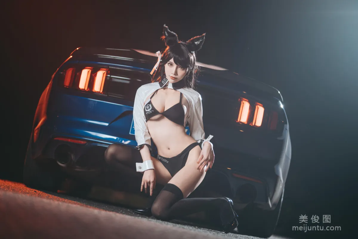 [Cosplay] Anime Blogger Yizhi Ranna - Atago Race Queen Photo Set photo 2