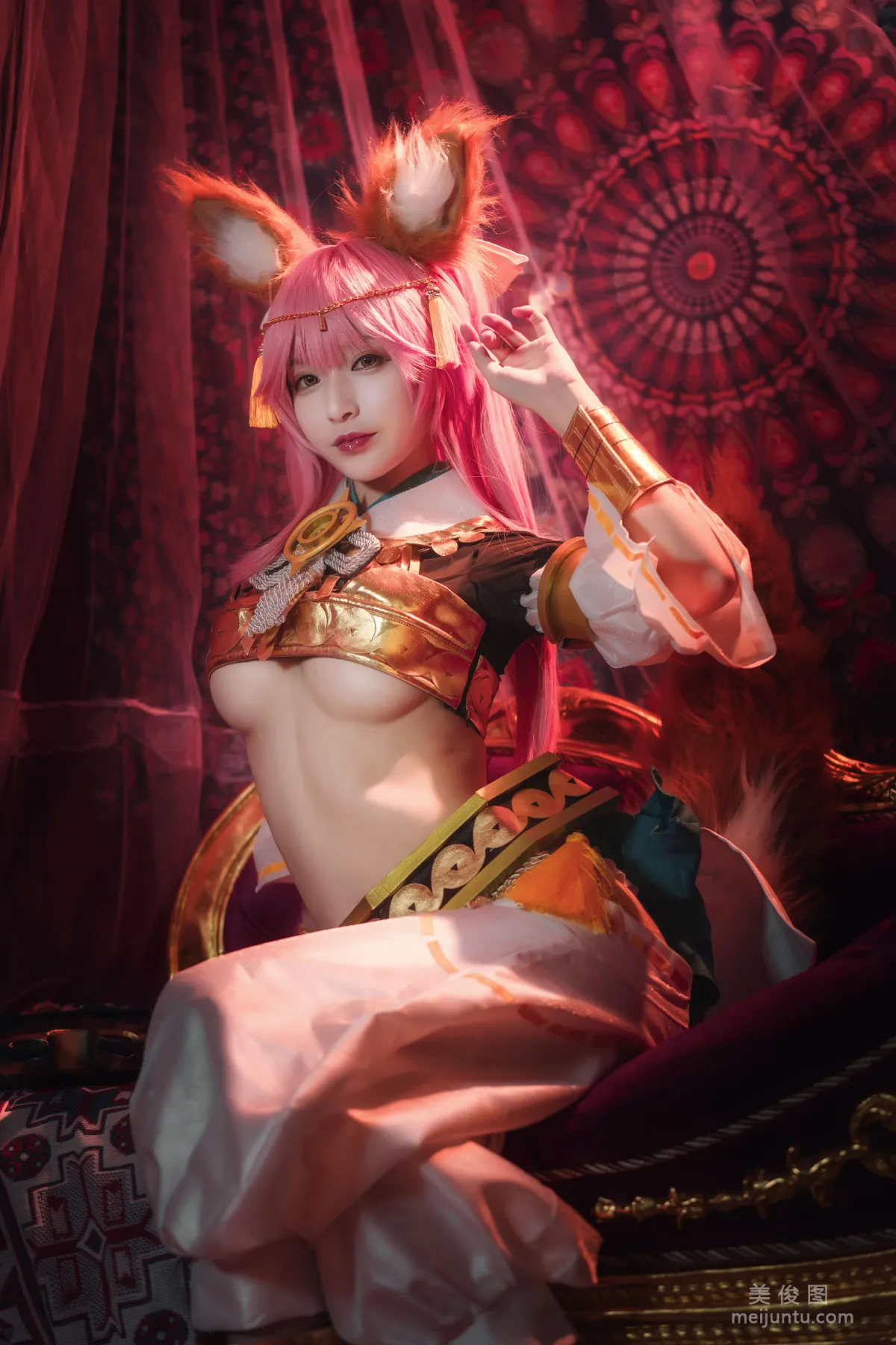[Cosplay] Tieban Shaogui Wu w - Tamamo no Mae Mythology Photo Set photo 4