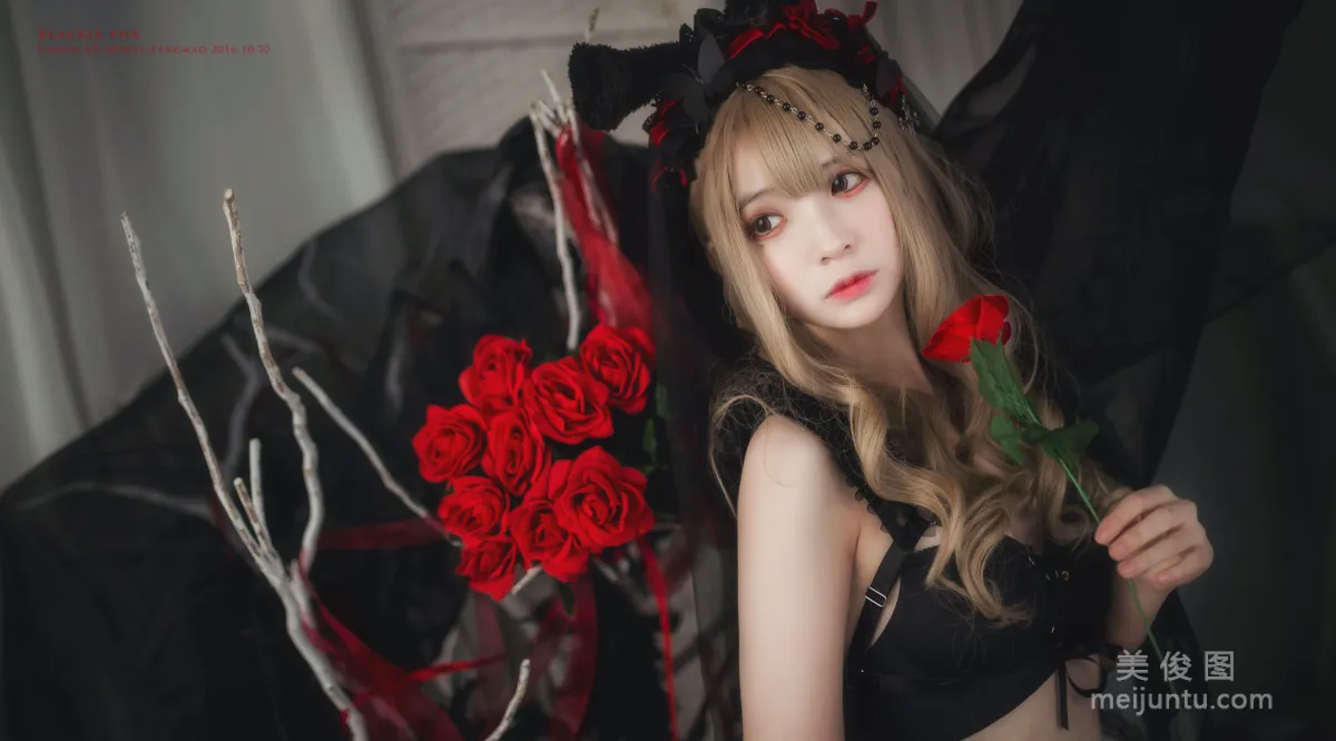 [Cosplay] 瘋貓ss - 黑色玫瑰 2
