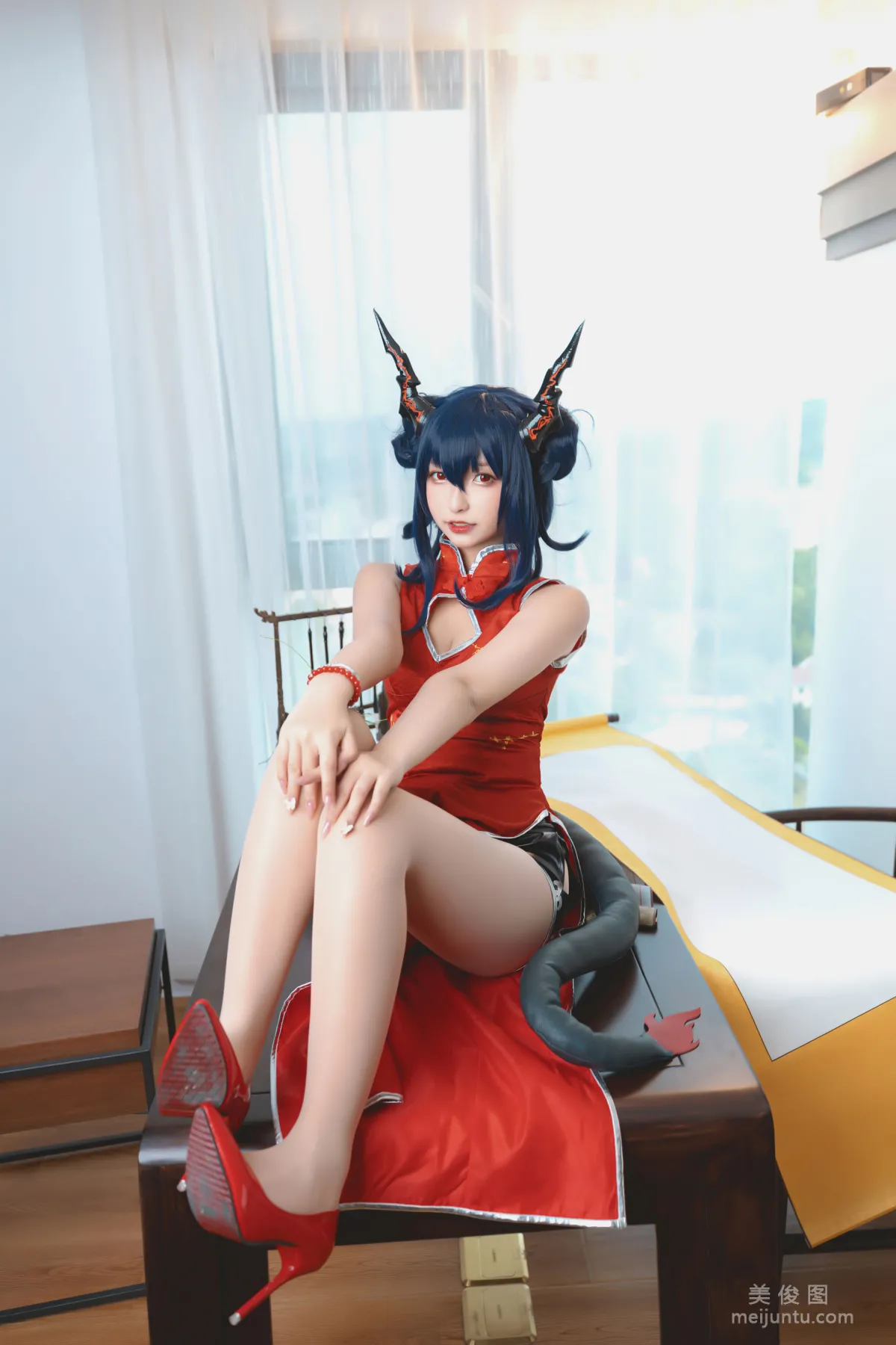 [Cosplay] Shenle Banzhen Dong, Qipao Witch Photo Set photo 22