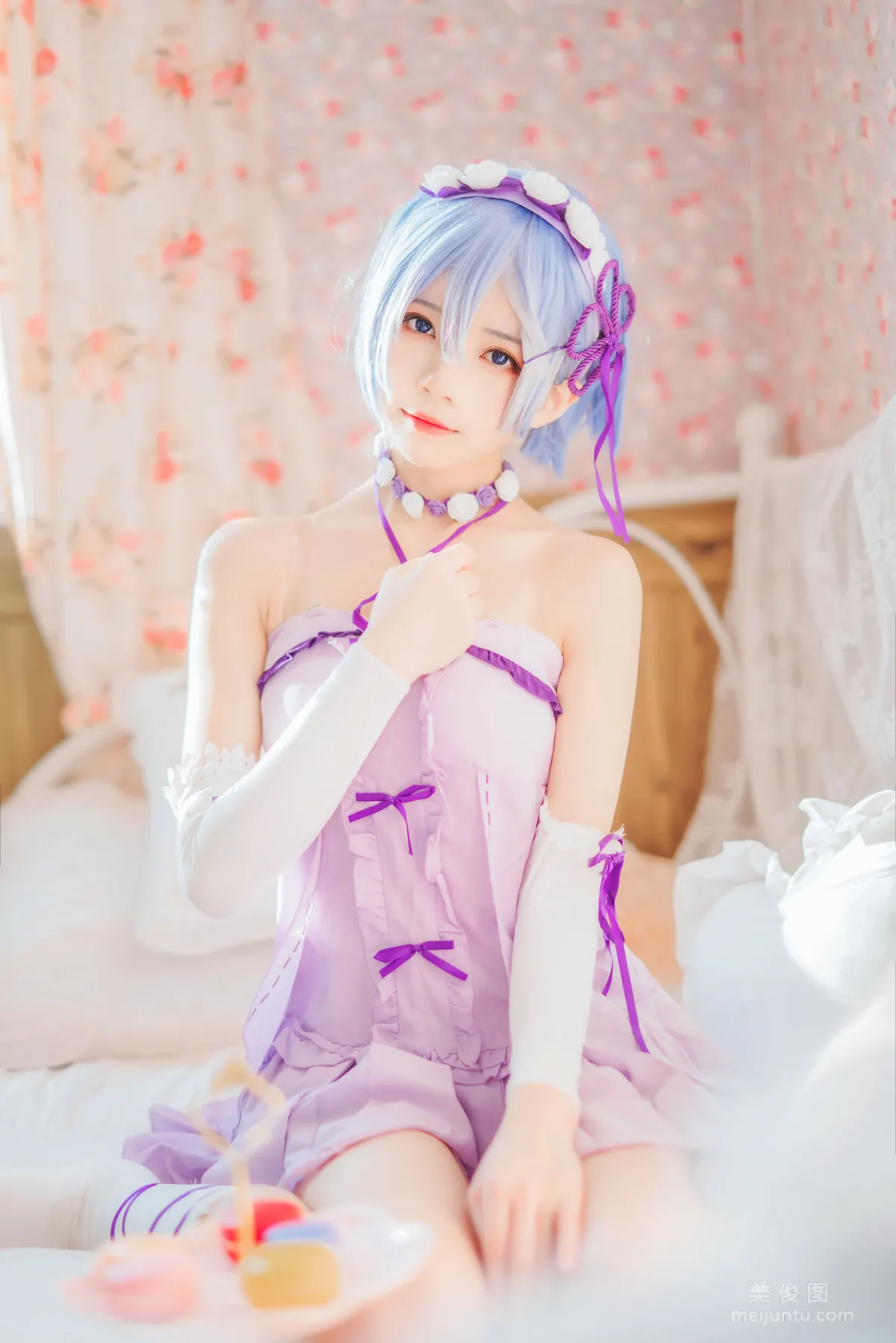 [Cosplay] 蠢沫沫 - 蕾姆小睡裙3