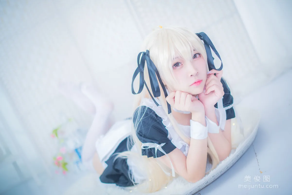 [Cosplay] 人气Coser二佐Nisa - 穹妹女仆13