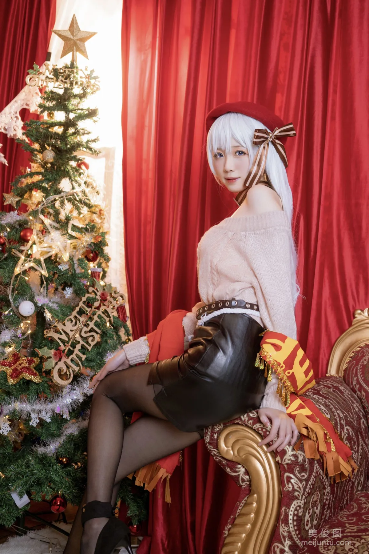 [Cosplay] Zhajiang Mumu - Belfast Maid's Shopping Day photo 17