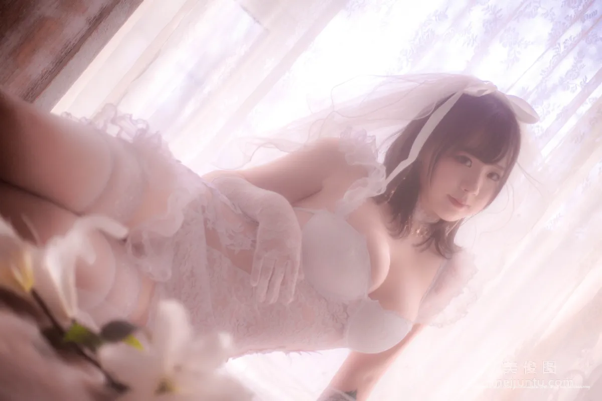 [Cosplay] Pipi Naike Keai Lela, Hazy Wedding Dress photo 48