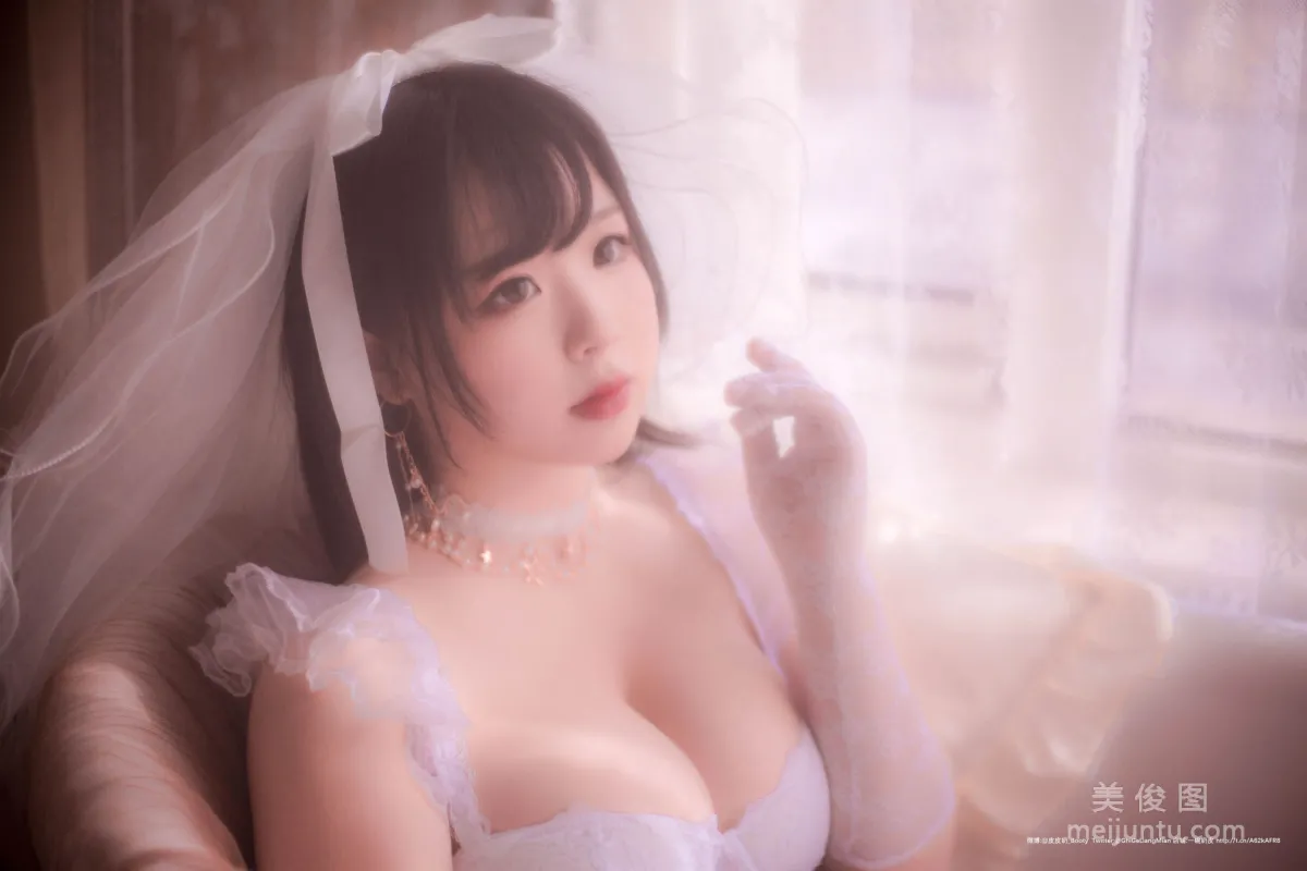 [Cosplay] Pipi Naike Keai Lela, Hazy Wedding Dress photo 65
