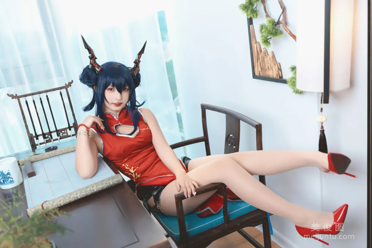 [Cosplay] Shenle Banzhen Dong, Qipao Witch Photo Set photo 7