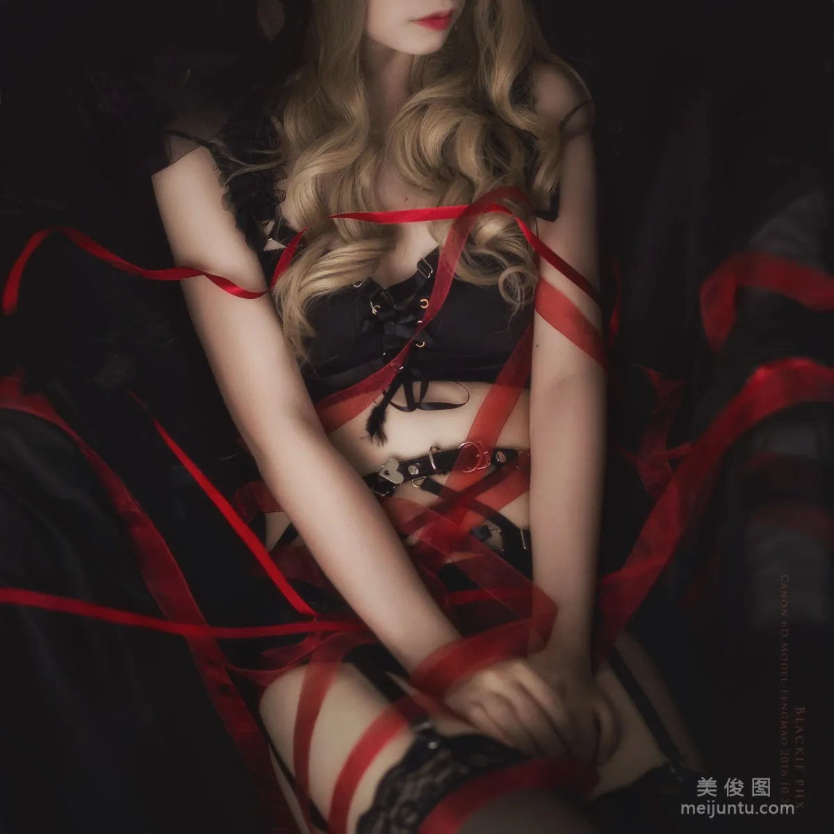 [Cosplay] 瘋貓ss - 黑色玫瑰 4