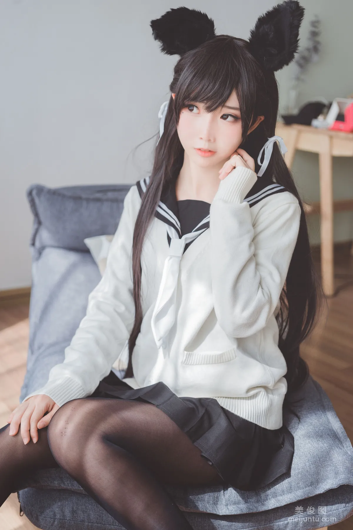 [Cosplay写真] 可爱人气Coser面饼仙儿 - 制服爱宕4