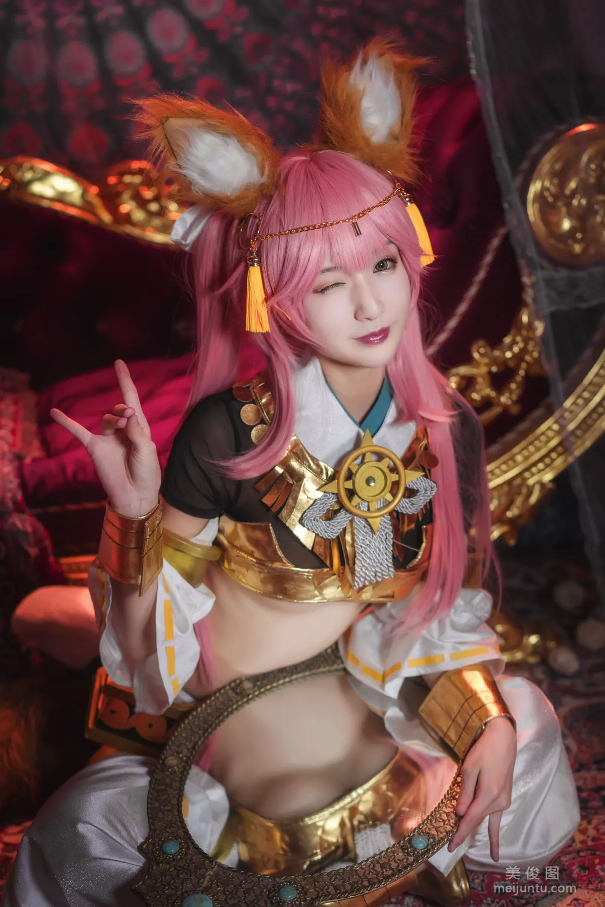 [Cosplay] Tieban Shaogui Wu w - Tamamo no Mae Mythology Photo Set photo 18