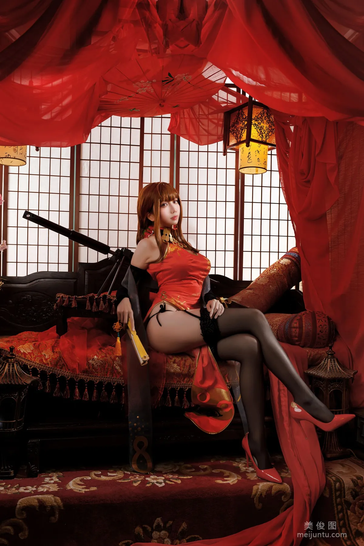 [Cosplay] Moe Girl Mishi Renxing QUQ, Girls' Frontline photo 9