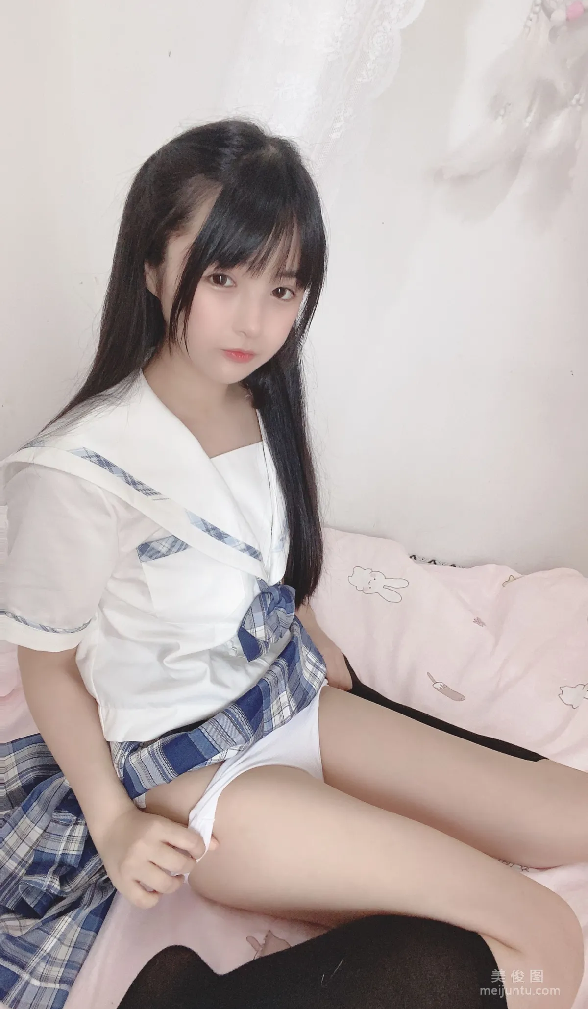 [Cosplay] 桜井宁宁 - JK的日常8