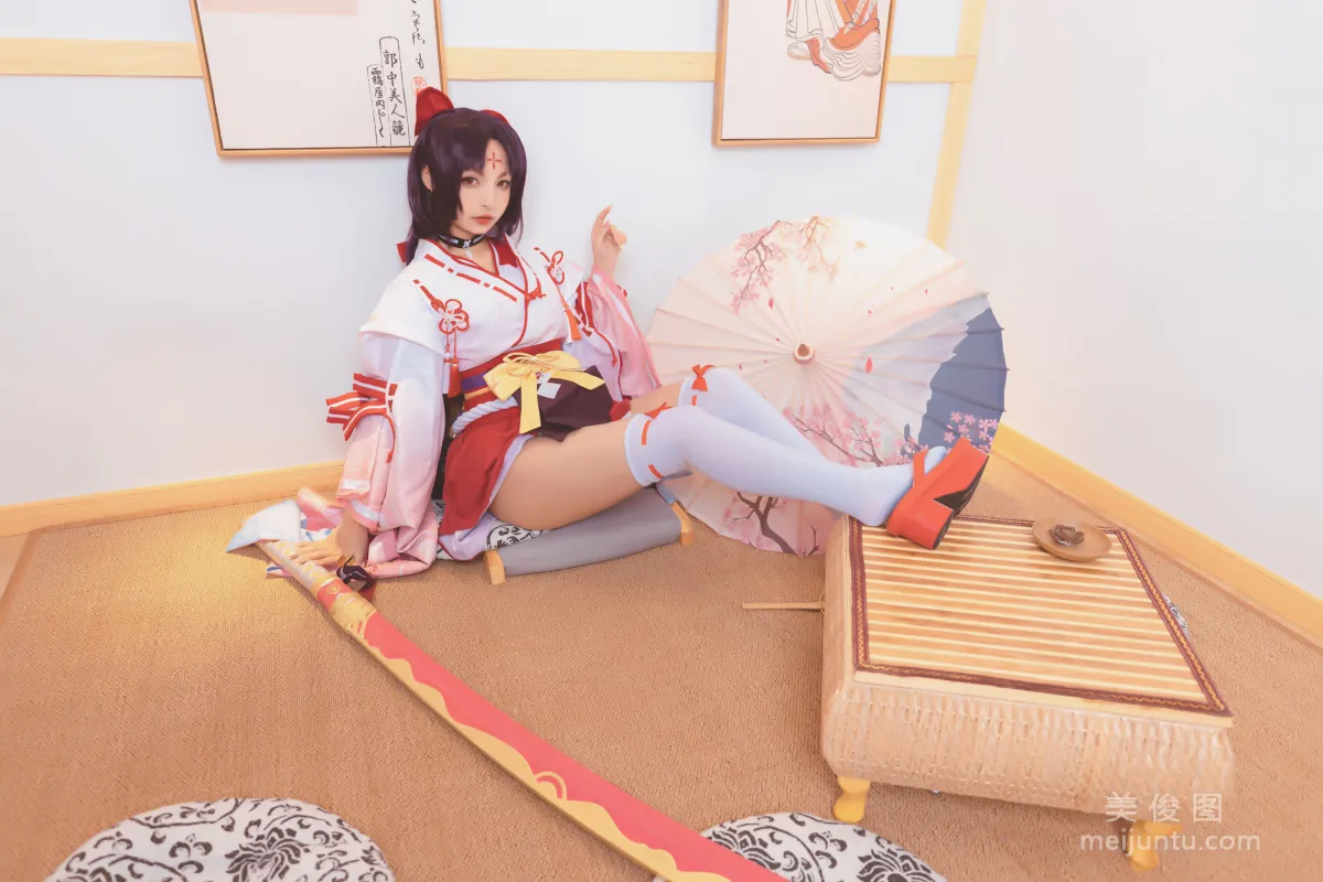 [Cosplay] 神楽坂真冬 《刀ノ語》 写真集13