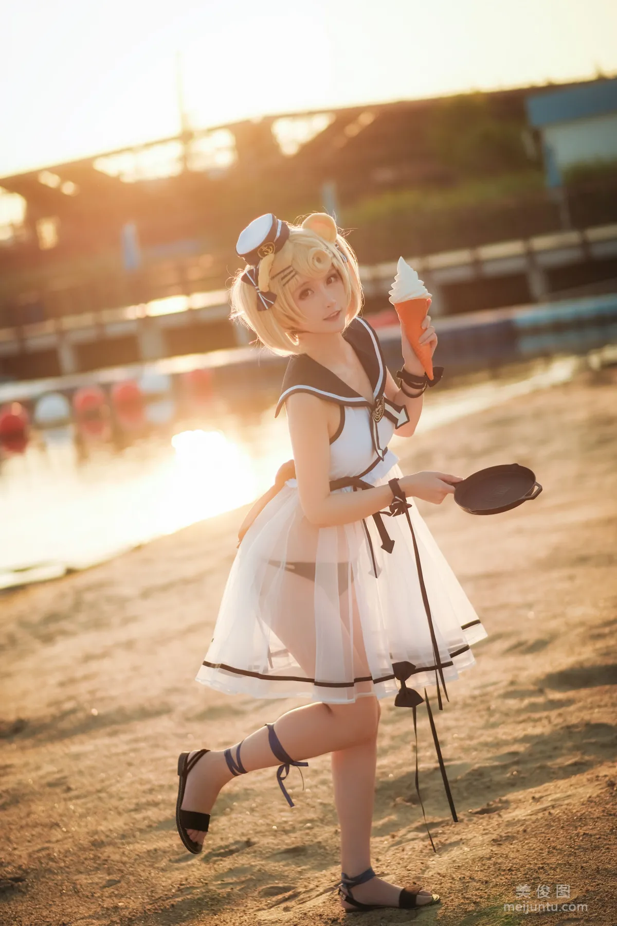 [Cosplay写真] 萌宠博主yui金鱼 - 古米泳装2