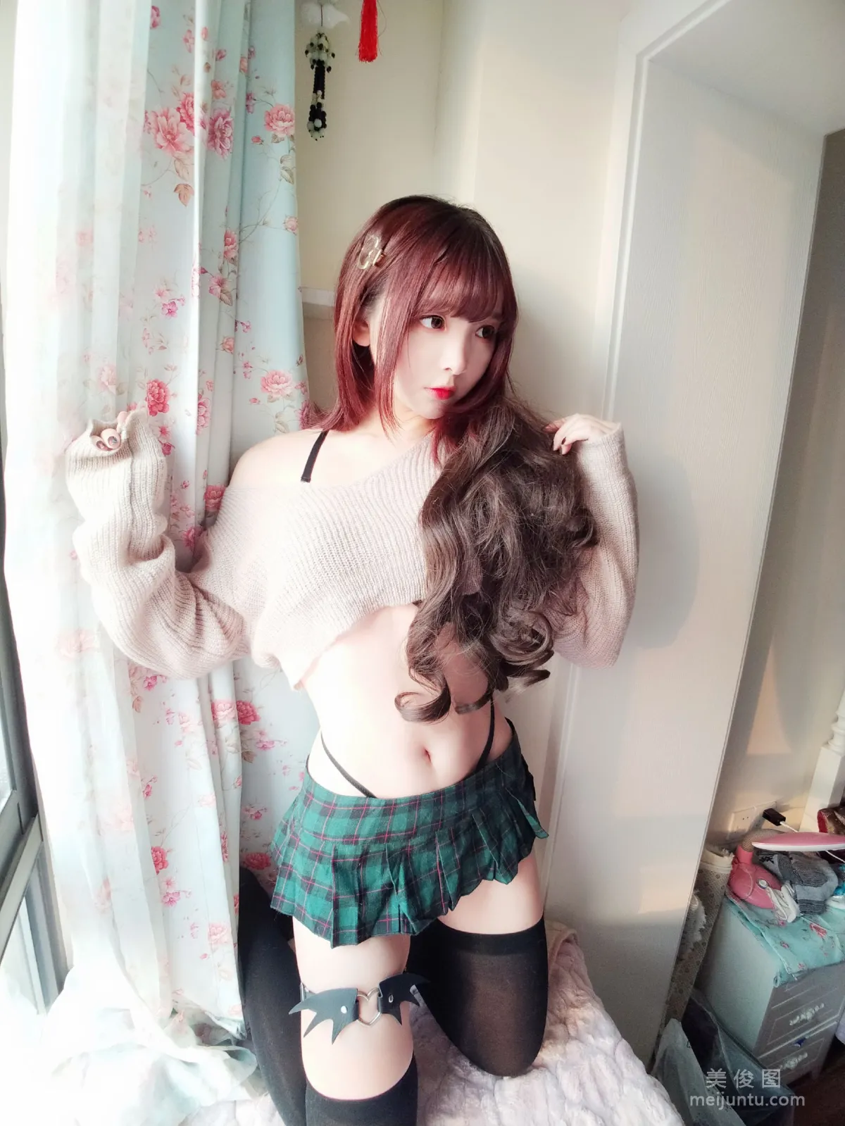 [Cosplay] 2D Beauty Guchuan kagura, Sexy Sweater photo 19