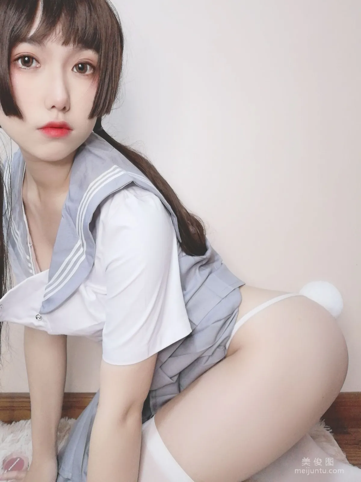 [Cosplay] 芋圓侑子SJ_ - 白絲jk 26