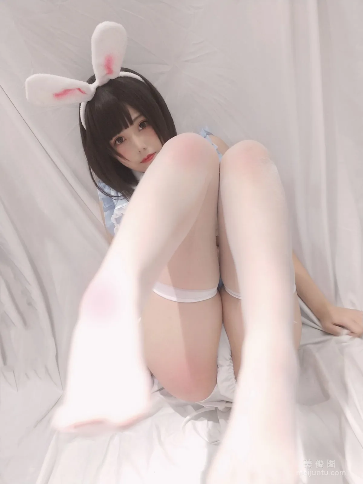 [Cosplay] Cute Girl Mizhi Maoqiu - Little White Rabbit Selfie photo 27