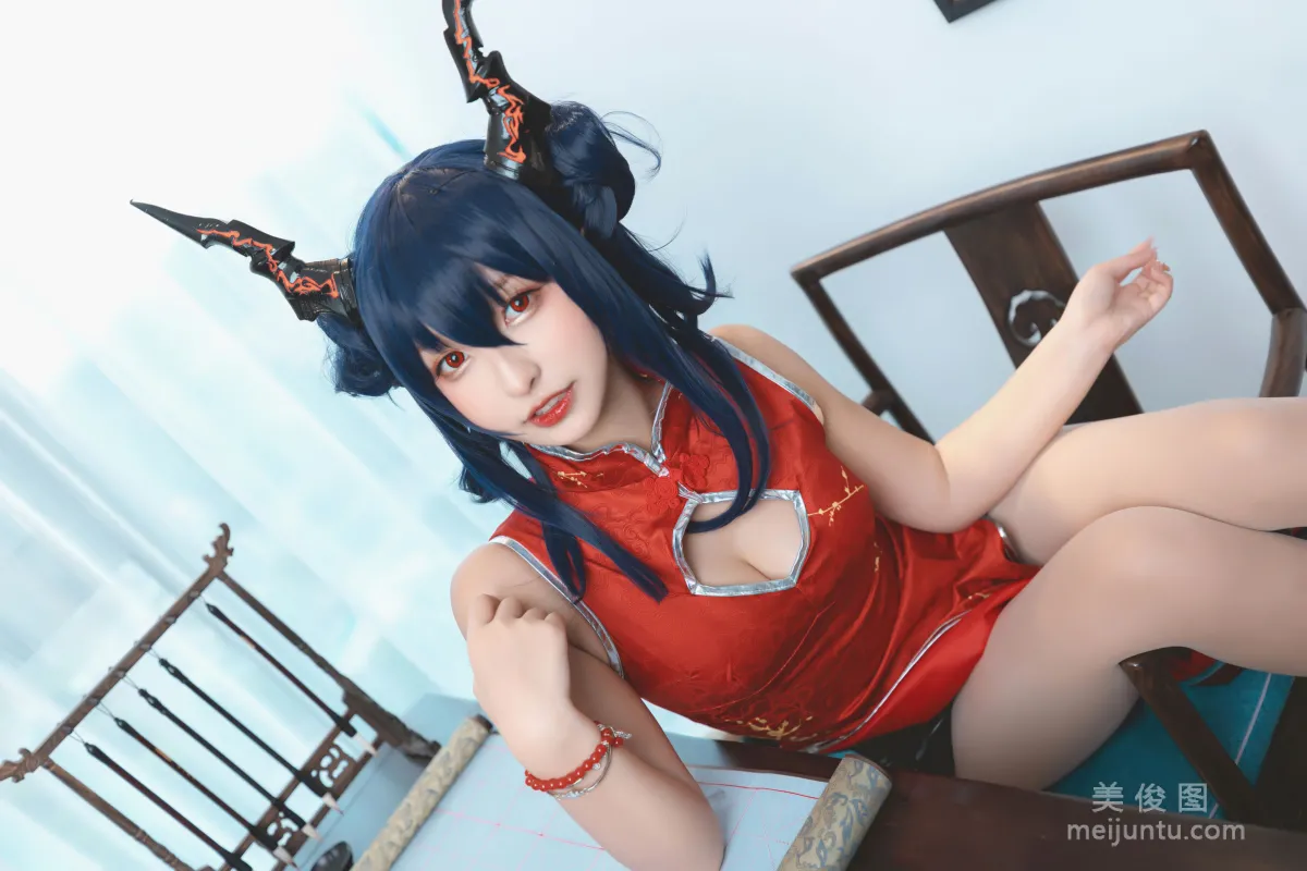 [Cosplay] Shenle Banzhen Dong, Qipao Witch Photo Set photo 10